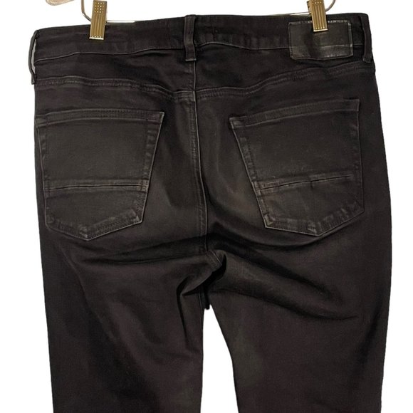 Pacsun Los Angeles Men's Jeans Size 32W x 32L Black Skinny Denim Casual - Picture 6 of 13